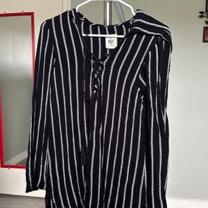 Billabong Monochrome Striped Top